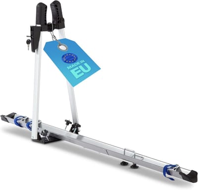 Fietsdrager Dak - Fietsendrager Auto - Fiets Vervoeren - TÜV GS Getest - Tot 15 kg - Zilver