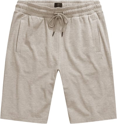 JP 1880 - Heren - Bermuda basic korte joggingbroek - Natuur melange - Maat 7XL