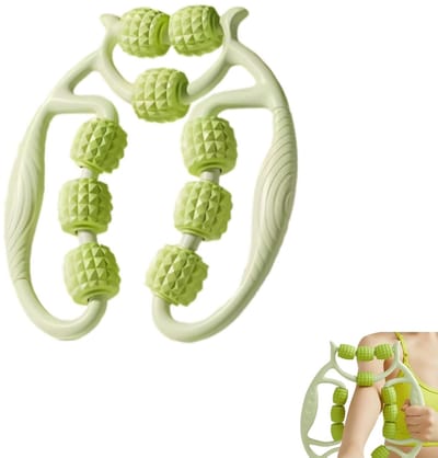 Dailygoods- Spiermassagerol Ergonomische Handgreep - Massage Roller