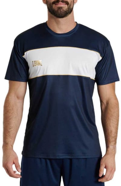Leone1947 Premium 2 T-shirt Met Korte Mouwen Blauw L Man