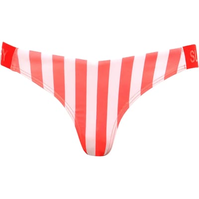 Superdry - Cheeky bikinibroekje met strepen - Dames - Badpakken