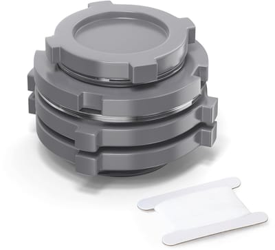 Dailygoods- Schotfitting 3" BSP - PVC Watertankconnector - Waterdichte Afdichting - Slagvast - Voor Regentonnen/Aquaria - Werkdruk tot 10 MPa - Waterconnector