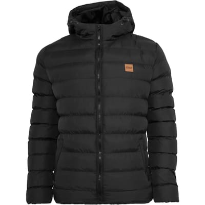 Urban Classics - Basic Bubble Winterjas - XS - Zwart