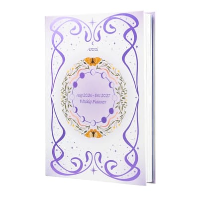 Grupo Erik - Astral 2026/2027 Week To View A5 Casebound 17 Months Academic Schoolagenda - Multicolours