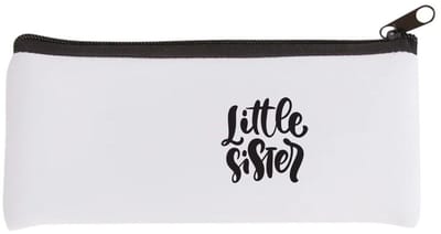 Akyol - little sister Etui - Zus - zusje - cadeau - verjaardag - jongste zus - familie - 20 bij 9 cm