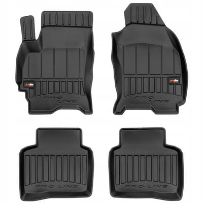 Frogum - 3D Pro-Line - Automatten Set - Geschikt voor FORD Mondeo Mk3 2000-2007 - 4-delig - Hoge Rand 6cm