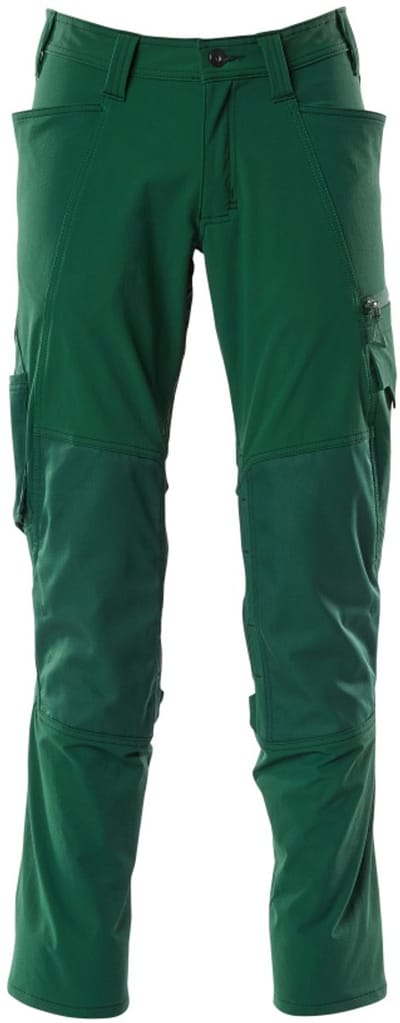 Mascot Accelerate Broek met kniezakken 18479-311 - Groen - C47 - 82