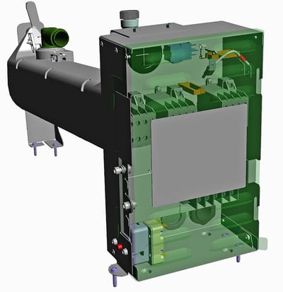 DAIKIN Inline-Backupheater 9kW-ECH2O IG bijverwarming, EKECBUA9W