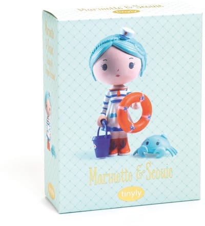 Djeco tinyly speelfiguur Marinette & Scouic - verzamelfiguur speelgoed.