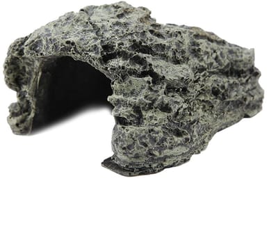 Dailygoody - Aquarium Grot - Zachte Helling voor Reptielen - Perfecte Verbergplek - Kleur #1 - Decoratieve Habitat - Geschikt voor Aquariums - 15 x 11...