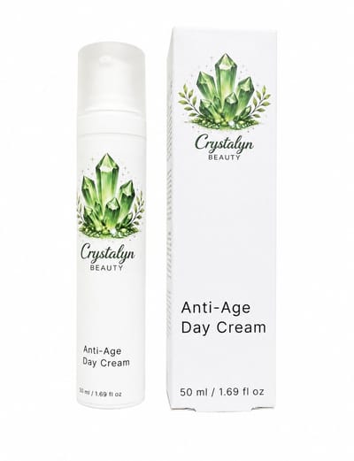 Crystalyn Beauty Anti-Age Day Cream-Hydraterende boost – Met hyaluronzuur – Luxe textuur-50ml