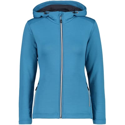 Dames fleece met capuchon CMP