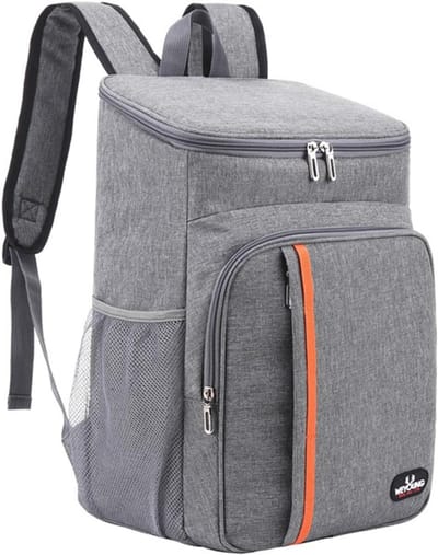 Geïsoleerde lunchtas - Waterdichte picknickrugzak voor warm en koud voedsel - Ideaal voor school, werk, wandelen en camping