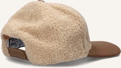 LIL'BOO Teddy Cap Petten Jongens - Beige - Maat 3/7Y - L