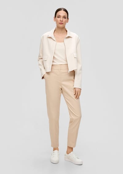Black Label Women-Broek--8120 BROWN-Maat 34