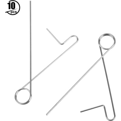 10 Pcs Cames de Valve E Ressort Gauche et Droit pour Machine à Tricoter Brother KH860 KH880 gray