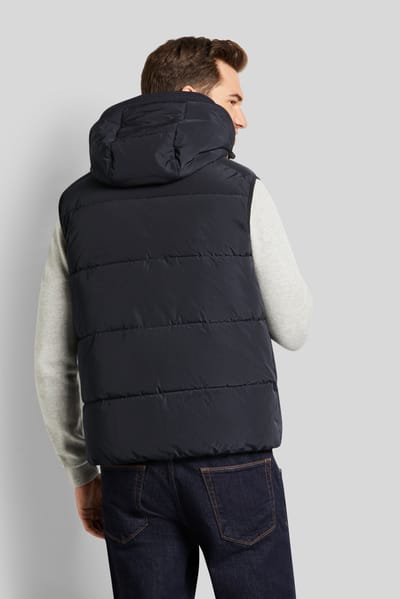 Bugatti Herren Waistcoat met afneembare capuchon