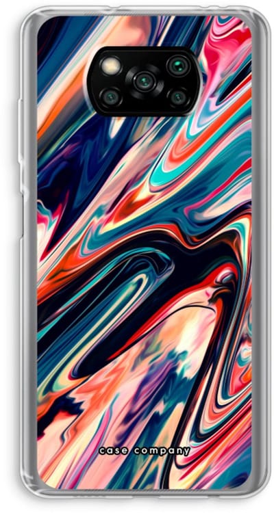Case Company® - Hoesje geschikt voor Poco X3 Pro hoesje - Quantum Being - Soft Cover Telefoonhoesje - Bescherming aan alle Kanten en Schermrand