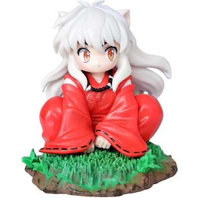 Inuyasha Enfants Mignon Anime Figurine d'Action Jouets 10CM no box white