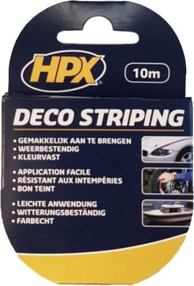 HPX Velgstriping HPX Solidline 6mm x 10m lichtblauw