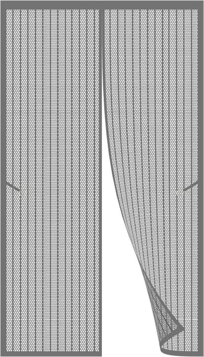 Magnetisch Hor voor Deur Automatisch Sluitend 300x250 cm - Insectenhor zonder Boren voor Balkon en Terras