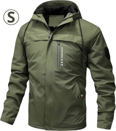 Nivard Parka Heren Winterjas - Heren - Winter - Jas - Volwassen - Groen - Maat S