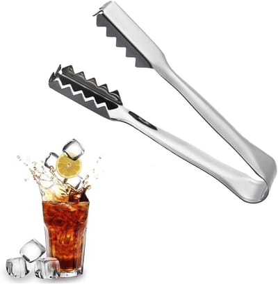 Mini IJsblokjes Emmer met IJsclip en Serrated Opening voor Cocktails en Whisky - 16x7,5 cm, Perfect voor Feestjes en Drankjes