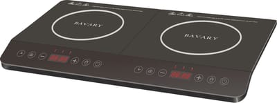 Bavary 2-Pits Inductie Kookplaat – Touch Bedieningspaneel – 3500W – Energiezuinig