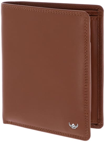 Golden Head Leren portemonnee Polo RFID Protect Kombischeintasche 1249 Cognac bruine