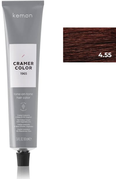 Kemon Cramer Tot 4.55 Deep Red Brown 100Ml V2
