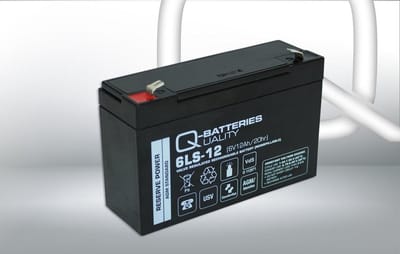 Q-Batteries 6LS-12 LS 6V 12Ah AGM