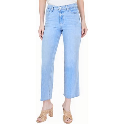 PAIGE Nellie Culotte Raw Hem Harmonic Maat: W23 | Flared Jeans Outlet | Dames | Blauw