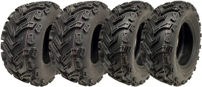 24x10.00-11 & 24x8.00-12 ATV- en quadbanden, 6-laags, P3128, E-keur, goedgekeurd voor de openbare weg (set van 4)