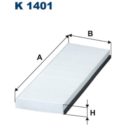 Cabinefilter FILTRON K 1401
