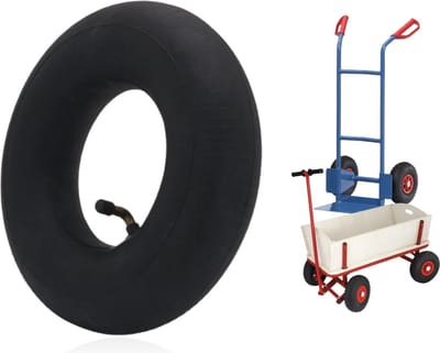 PD® - Binnenband 3.00-4 - Hoge Kwaliteit - 260 x 85 cm- Haaks ventiel - Binnenbanden Bolderkar - Binnenband Steekwagen - Binnenband Skelter
