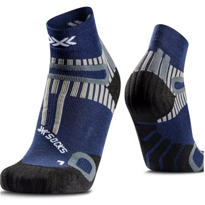 X-socks Hike Perform Merino Ankle Sokken Paars EU 39-41