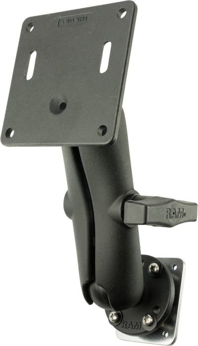 Universele steunplaatmontage met 75x75mm VESA-plaat RAM-101-2461-225B2U