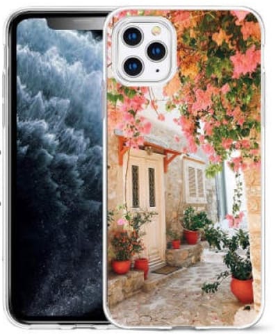 Cityhoesje - Backcover iPhone 14 Pro Max - Bloemen