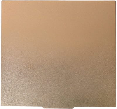 JHUBERS- Bouwplaat Dubbel PEI-getextureerd 500 X 500 Mm - 3D-printer Bedplatform - Magnetische Basis - Flexibel Platform - Hoge Hechting - Uitstekende Printkwaliteit - 3D-printerbed