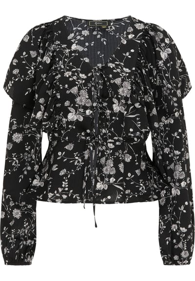 Faina Blouse Dames zwart