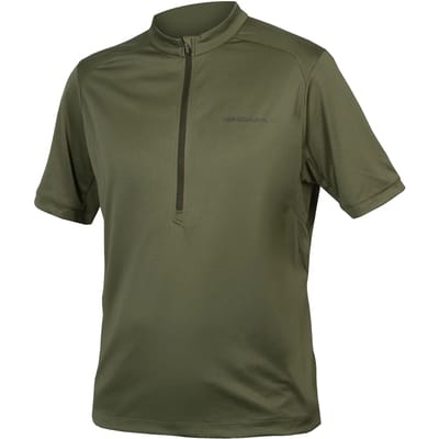 Endura Hummvee Ii Korte Mouw Wielertrui Groen XS Man