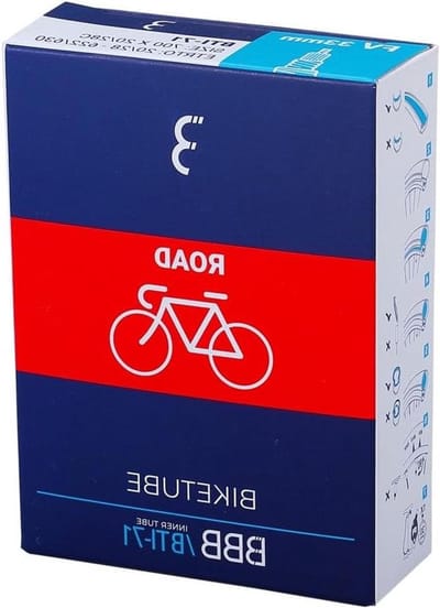 Fietsbinnenband - Reserve slang - Fietsreparatie - Duurzaam butylrubber - 28 Inch - Zwart
