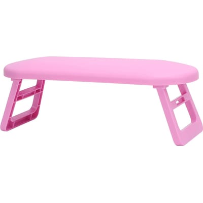 2 pièces Repose-mains pour ongles Pliable Coussin repose-bras pour ongles Lavable Oreiller pour mains pour ongles pour Salon de manucure Beauté rose