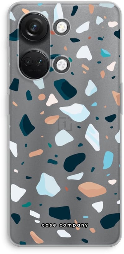 Case Company® - Hoesje geschikt voor OnePlus Nord 3 hoesje - Terrazzo N°13 - Soft Cover Telefoonhoesje - Bescherming aan alle Kanten en Schermrand