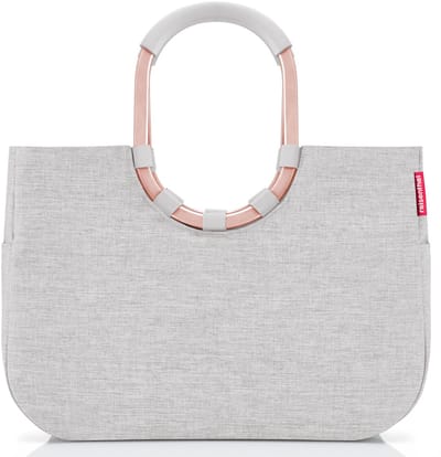 Reisenthel Loopshopper L Shopper - 25L - Frame Twist Coffee Beige