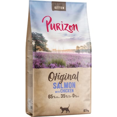 Purizon Kitten Zalm met Kip - graanvrij - Nieuw Receptuur: 6,5 kg