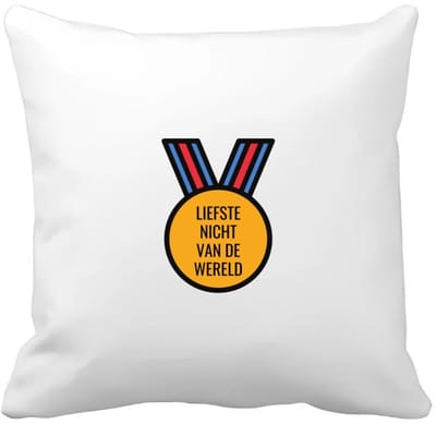 Akyol - liefste nicht van de wereld Kussen hoes - Nicht - de liefste nicht - verjaardagscadeau - verjaardag - cadeau - cadeautje voor nicht - nicht artikelen - kado - geschenk - gift - 40 bij 40 cm