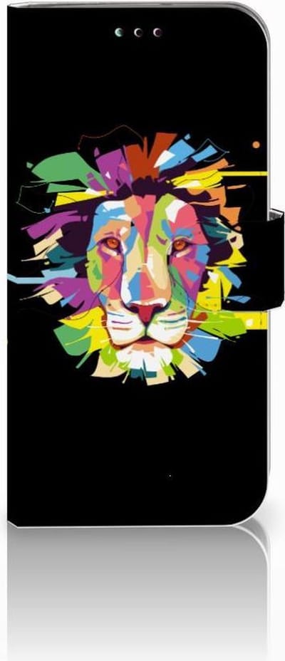 Samsung Galaxy A40 Leuk Hoesje Lion Color