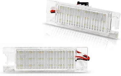 Kentekenverlichting LED OPEL ZAFIRA B/ ASTRA H/ CORSA D LED