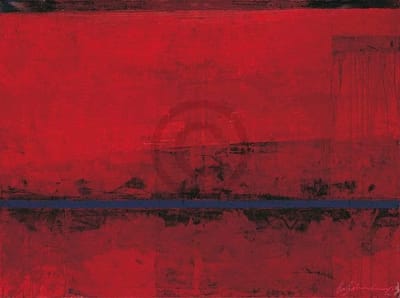 Kunstdruk Ralf Bohnenkamp - RED 138x98cm